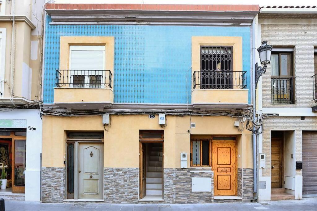 Acogedor Dúplex con terraza privada en la playa Valencia Exterior foto